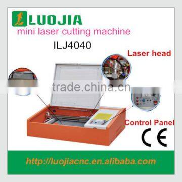 China desktop portable mini laser metal cutting machine price ILJ-4040 for Acrylic Crytal Glass