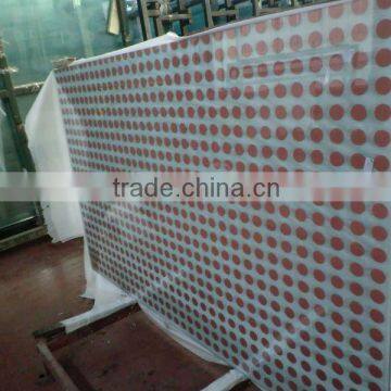 silk screen tempered glass