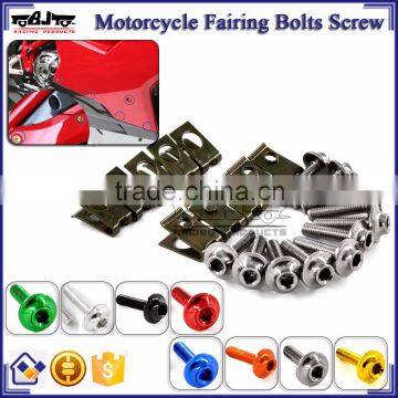 BJ-Screws-2004 To Secure Bodywork M6 Allen Key Motorcycle Fairing Screws Fasteners Bolt Kit