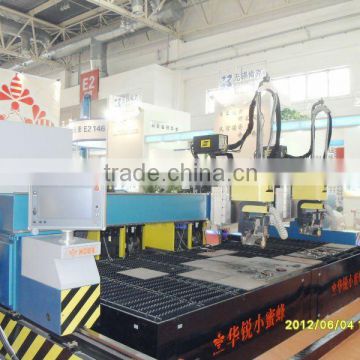 Car factory steel company shipyard industrial use CNC plasma ESAB beveling cutting machine