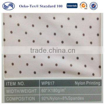 shiny printed Nylon/Spandex fabric for leggings