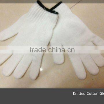 wool knitted cotton glove/ working glove/ comfortable glove