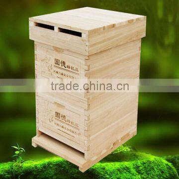 langstroth beehive box ten frame 2 layers chinese fir material