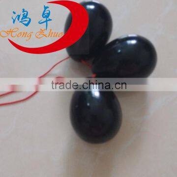 Natural black Obsidian Stone Eggs Hand Carved Eggs