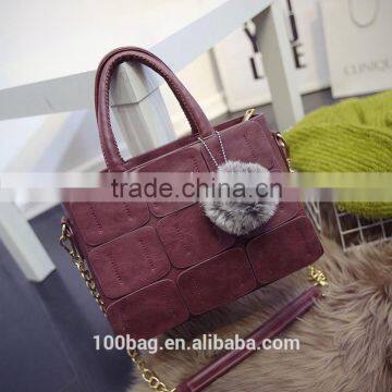 Fashion Ladies Handbags Good Quality Beautiful Fancy Women pu Tote Bag photo-3