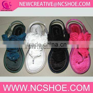 Durable using low price wholesale jelly sandals for women