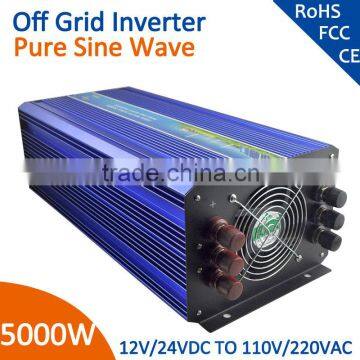 2016 New Products 24v 220v 5000w Pure Sine Wave Power Inverter for Solar Panel photo-2