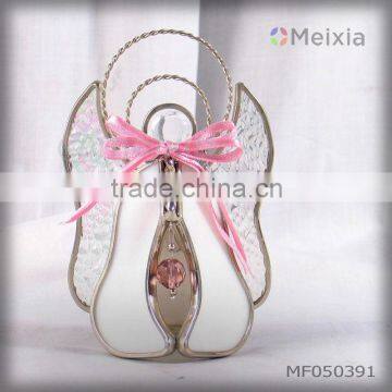 MF050391 china wholesale tiffany style stained glass angel for christmas gift set holiday gift