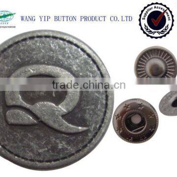 17mm western spring metal remote control push button