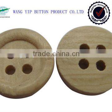 13mm fashion small suit natural wooden 4 holes button