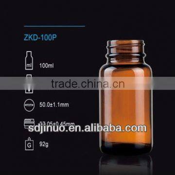 100ml Amber Glass bottle