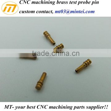 CNC Machining Pogo Pin Test Probe China Brass Probe Pins