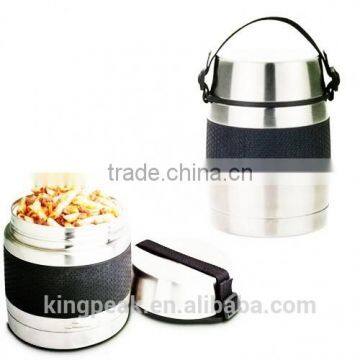 2015 Best selling stainles steel thermos flask/High quality steel vacuum food container for hot cold food/food flask container