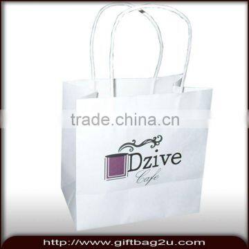 2016 Hot Sales Custom White Paper Bag photo-6