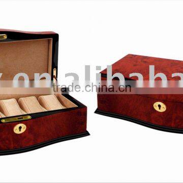 Fancy Blank Wooden Watch Case