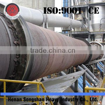 limestone rotary kiln with compound refractory to reduce radiation loss