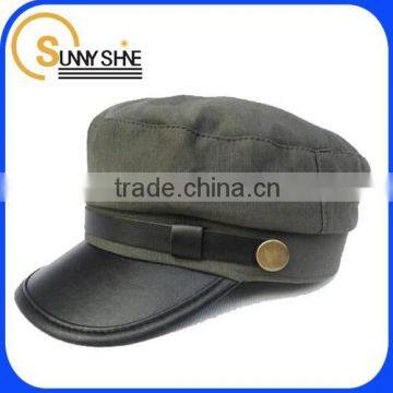 Sunny Shine custom cheap beret cap high quality army green cap