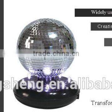 Stage decoration cheap rotating disco ball mirrored with motor                        
                                                                                Supplier's Choice