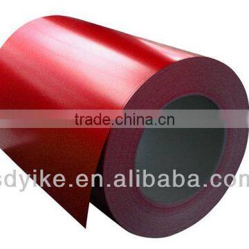 prepainted galvanized steel coil PPGI SGCC red green blue white