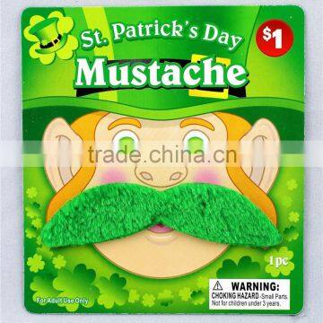 St. Patrick's Day moustache