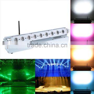 PAR Panel Wash Stage Light Effect Lamp 150W 9LED DM512 Sound Control Auto Running 9/10CH RGBWY Color Changing Disco KTV Wedding