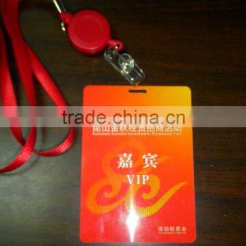 Colorful Printing Plastic Visiting Card For Fair Or Exhibition