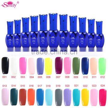 219 color 15ml UV gel nail polish normal color honey gilr nail gel design