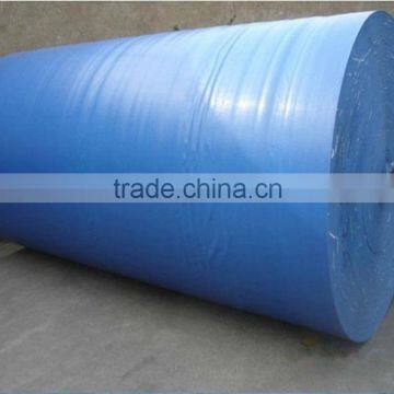 Blue UV protected pe tarpaulin in roll