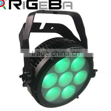 Sales promotion in July! RIGEBA factory Professional RGBWA 7x25W 5 in 1 Outdoor LED Par light