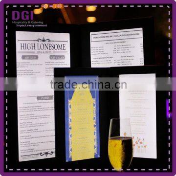 Digital Restaurant Menu Board (Patent 2014-2-0239452.0) /acrylic Menu Stand / pu Leather Folder