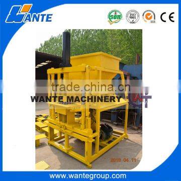 WANTE BRAND FULLY AUTOMATIC interlocking block making machine small home production machineryWT2-10