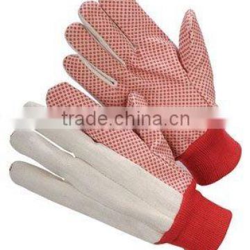 men's 8 oz cotton glove,canvas glove