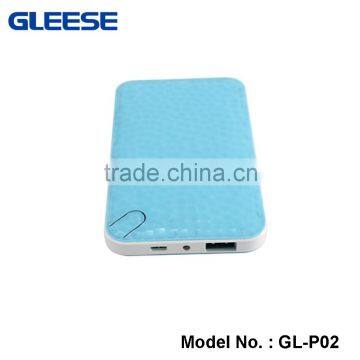 GLEESE 6000mAh Portable Power Bank With Lighting Polymer Battery Companies Looking for Distributors photo-3