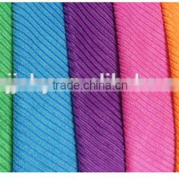 Colorful lint free 100 polyester microfiber fabric