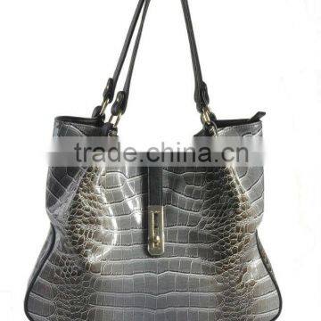The Lastest Fashion CROCO PU Lady Handbag
