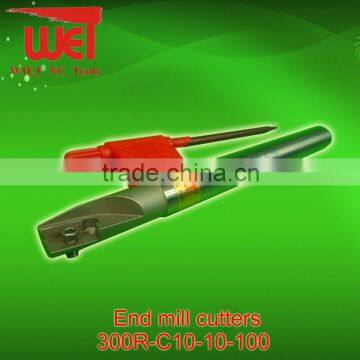 Indexable High speed right angle End Mills Cutter with inserts APMT