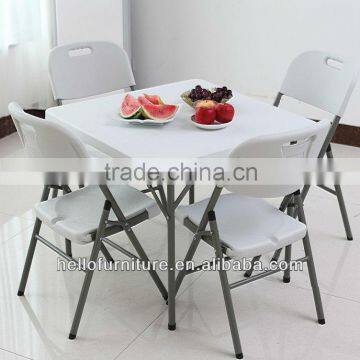 Square White Dining Table