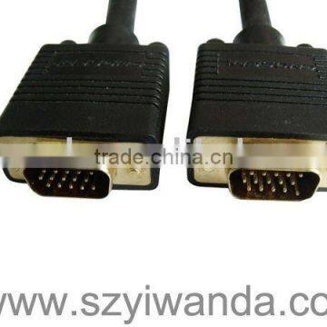 Gold plated VGA Cable,toshiba vga card for laptop