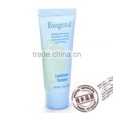 hotel shampoo tube/body lotion tube