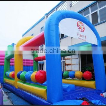 inflatable boulder run dash sports equipment