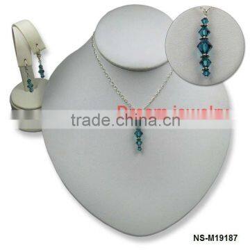 most fashion big pendant jewelry set