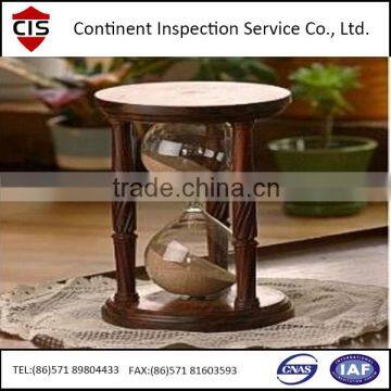 Solid Cocobolo Wood Hourglass,inspection services,final random inspection,during production inspection,loading supervision,QC