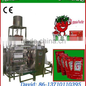 tomato paste filling and sealing packing machine