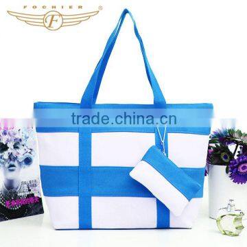 Eco-friendly Tote Bag Women Bags Shoulder Bag with Coin Purse                        
                                                                                Supplier's Choice