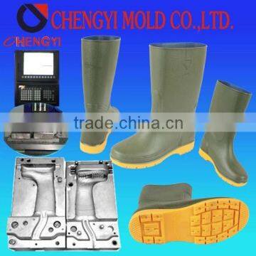 China Popular Pvc Rain Boot Shoe Mould