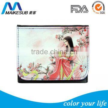 Sublimation Custom Printed lady Wallets