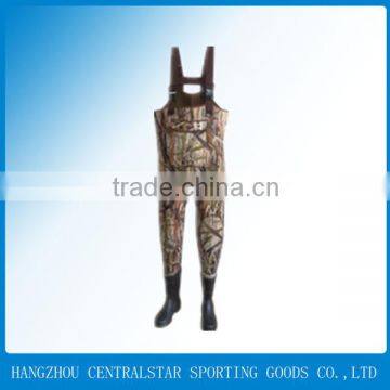 Camo Neoprene 100% Waterproof Fishing Wader photo-2