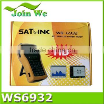 Satlink WS-6932 HD Spectrum Analyzer Satellite Finder Meter DVB-S/S2 WS6932