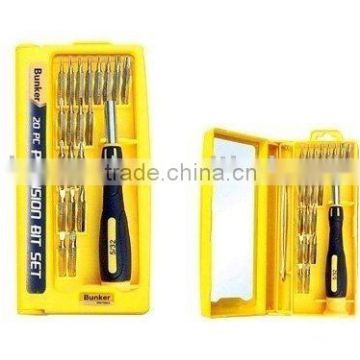 20PCS accuracy screwdriver set