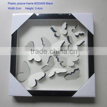 203409 PS Picture Frame Black 11x11in